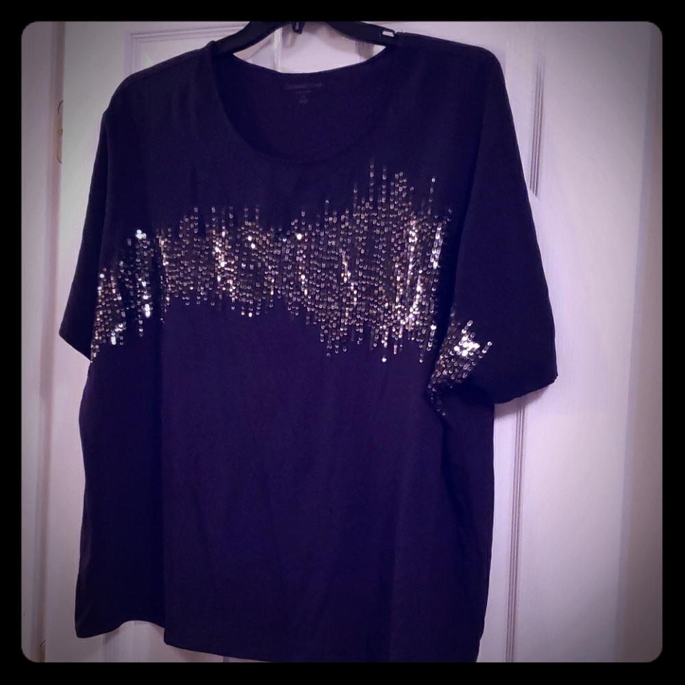 Fancy black blouse